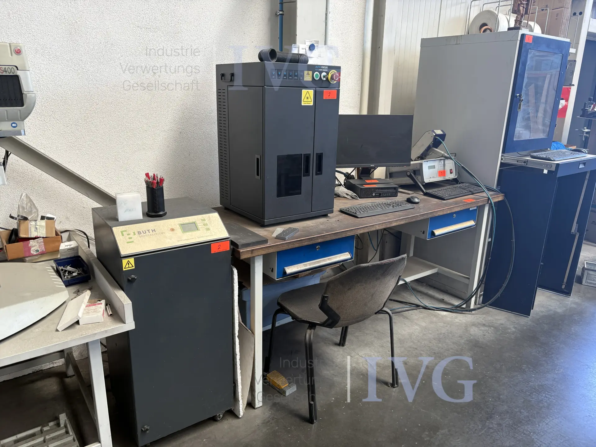 Laser-Gravieranlage BG FiberMark Mini 2D